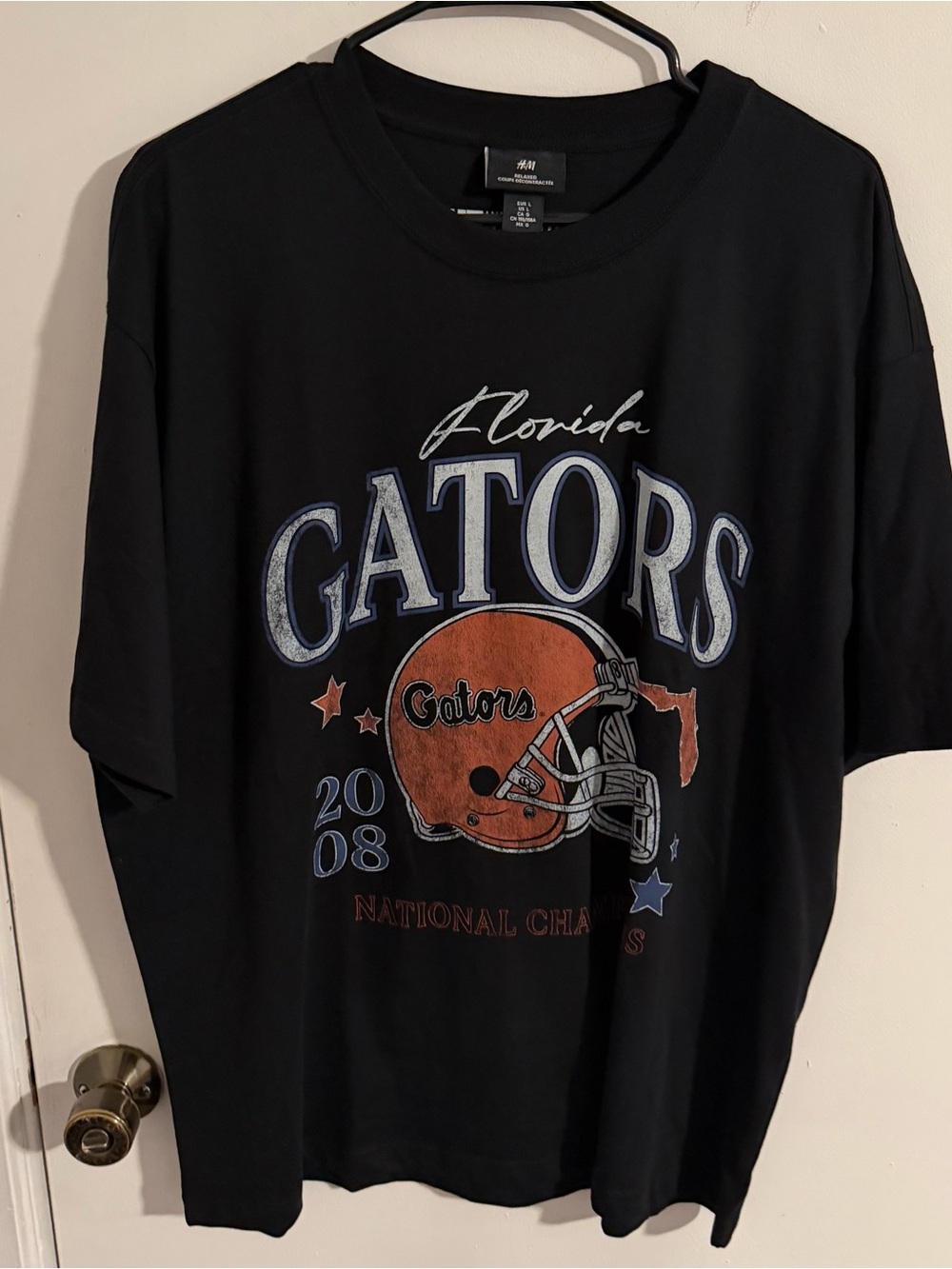 H&M Black Florida Gators National Champions Graphic Tee